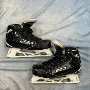 Senior Bauer Supreme S190 Hockey Goalie Skates Regular Width 9 (Used)