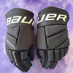 Black Senior Bauer Bauer X Gloves 13" (Used)