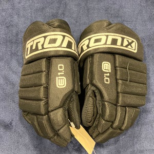 Black Junior Tron Gloves 12" (Used)