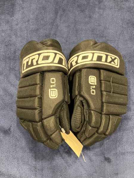 Black Junior Tron Gloves 12" (Used)