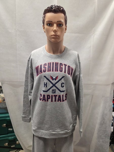 NWT Washington Capitals Adidas Crewneck Sweater L NHL