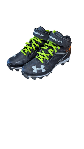 Used Under Armour Adult FB Cleats Black Senior 7 11833-S000166326