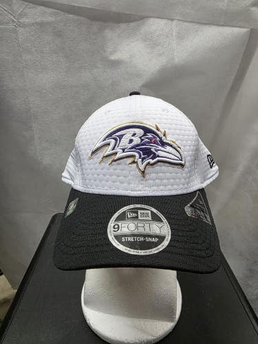 NWS Baltimore Ravens 2024 Traning Camp New Era 9forty Stretch Snap Hat NFL