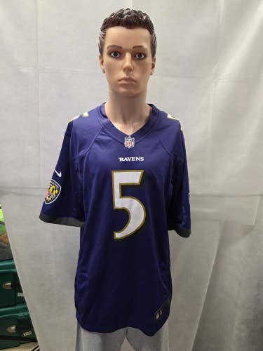 NWT Marquise Hollywood Brown Baltimore Ravens Nike Jersey L NFL