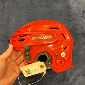 Red Small Bauer Re-Akt 150 Helmet (Used)