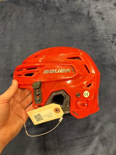 Red Small Bauer Re-Akt 150 Helmet (Used)