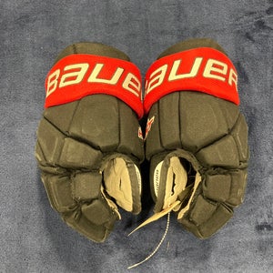 Black Junior Bauer Vapor Team Gloves 12" (Used)