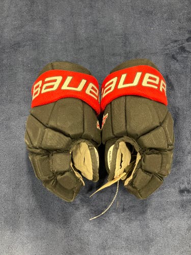 Black Junior Bauer Vapor Team Gloves 12" (Used)