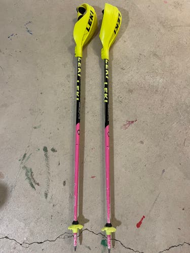 38in (95cm) Leki World Cup Lite SL Racing Ski Poles (Used)