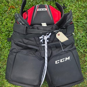 Black Junior Small CCM E1.5 Hockey Goalie Pants