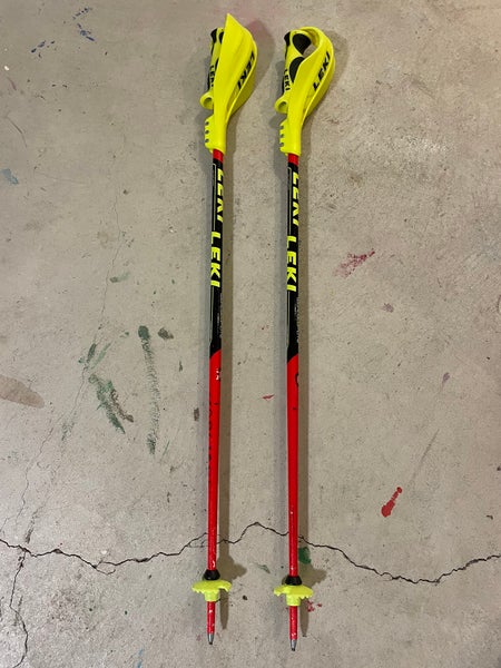 36in (90cm) Leki World Cup Lite SL Racing Ski Poles (Used)