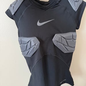 Black Small Boys Nike Padded Shirt (Used)