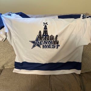 White Goalie Cut Men's Jersey (Used)