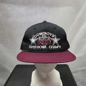 Vintage Dallas Cowboys Super Bowl XXVII Youngan Snapback Hat NFL