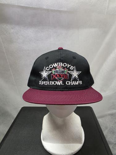 Vintage Dallas Cowboys Super Bowl XXVII Youngan Snapback Hat NFL