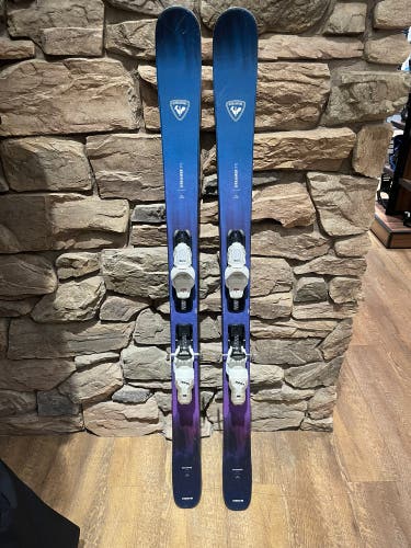 Rossignol 160 cm Powder Skis With Bindings (Used)