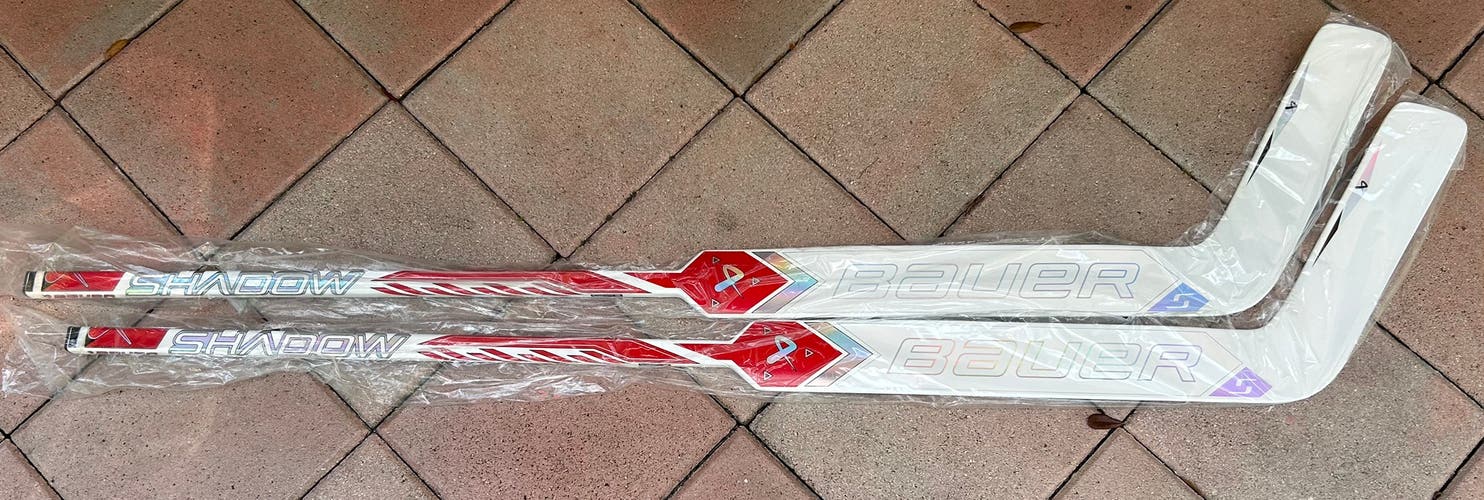 Senior Bauer Shadow Regular Goalie Stick 25" Paddle Pro Stock (New)