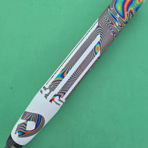 White 2021 DeMarini Prism+ Composite Bat (-10) Composite 21 oz 31"