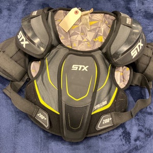 Large Youth STX Stallion 200+ Shoulder Pads (Used)