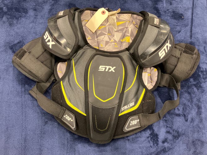 Large Youth STX Stallion 200+ Shoulder Pads (Used)