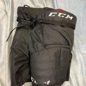 Black Youth Medium CCM JetSpeed FT350 Hockey Pants (Used)