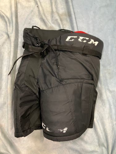 Black Youth Medium CCM JetSpeed FT350 Hockey Pants (Used)