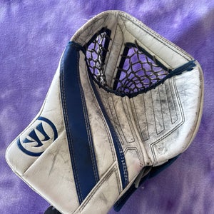 Blue Intermediate Warrior Ritual G4 Goalie Glove (Used)