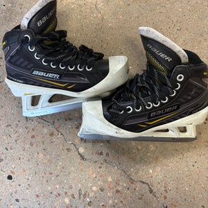 Junior Bauer Supreme One.7 Hockey Goalie Skates Regular Width Size 3 (Used)