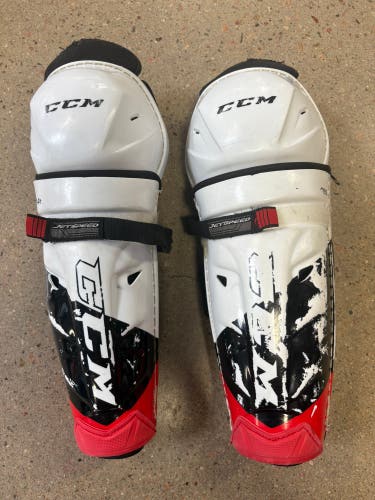 Junior CCM Jetspeed FT485 Shin Pads 12" (Used)