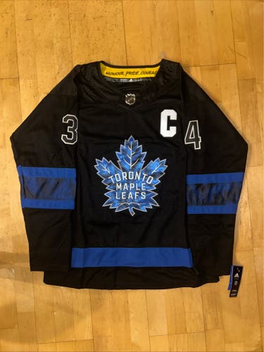 *NEW* Toronto Maple Leafs Austin Matthew’s #34 Adidas Jersey | Reversible | Size Large (52)