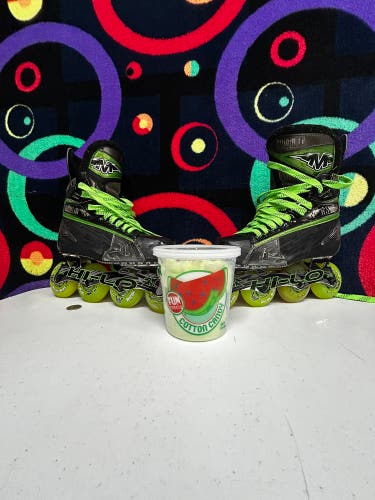Mission Axiom T6 Inline Skates Regular Width Size 6 (Used)
