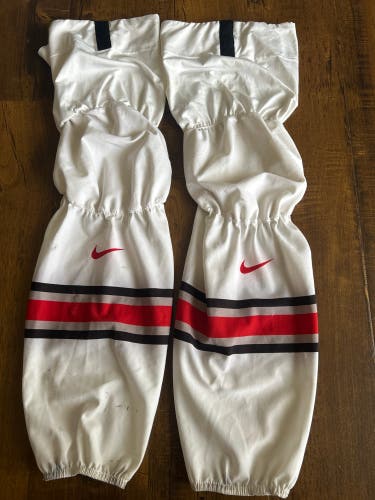Pro Stock Nike Ohio State Buckeyes Game Socks - (Used)