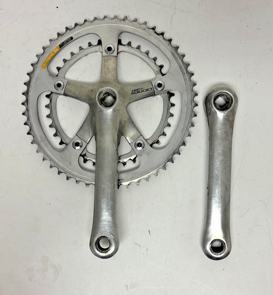 Shimano RX100 FC-A550 170mm 53/39 Silver Aluminum Road Bike Double Crankset