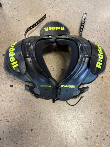Large Youth Riddell Surge Shoulder Pads | 13-14" (Used)