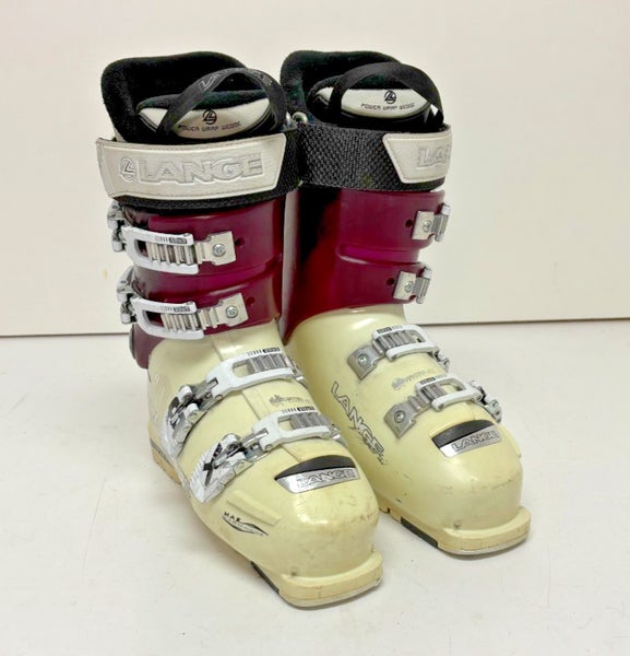 Lange RX 100 LV Warm Inside Power Wrap Wedge Alpine Ski Boots MDP 25 US Womens 8