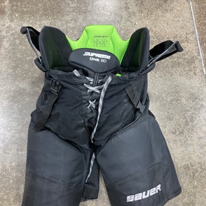 Black Senior XL Bauer Supreme One80 Hockey Pants (Used)