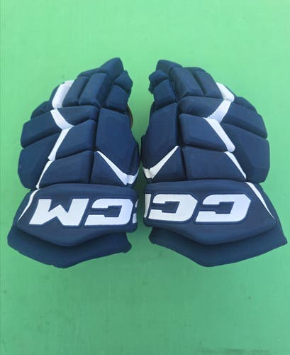 Blue Senior CCM JetSpeed FT680 Gloves 13"