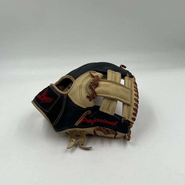 All Star professional 9.5” infield training baseball glove