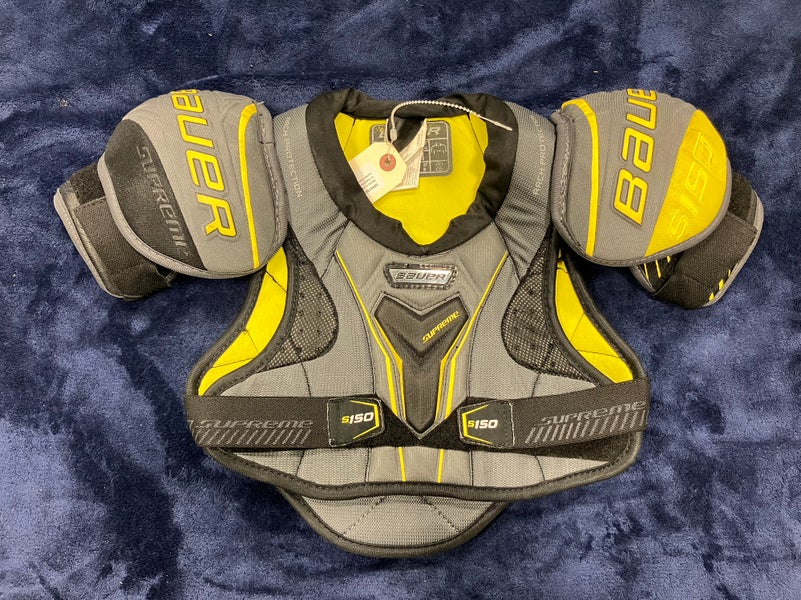 Medium Junior Bauer Supreme S150 Shoulder Pads (Used)