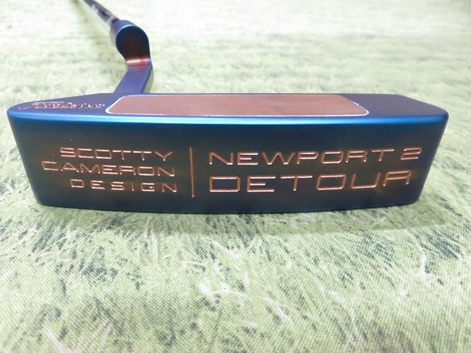 LH * Cameron CUSTOM NEWPORT 2 DETOUR CONVERSION 34.5" Putter