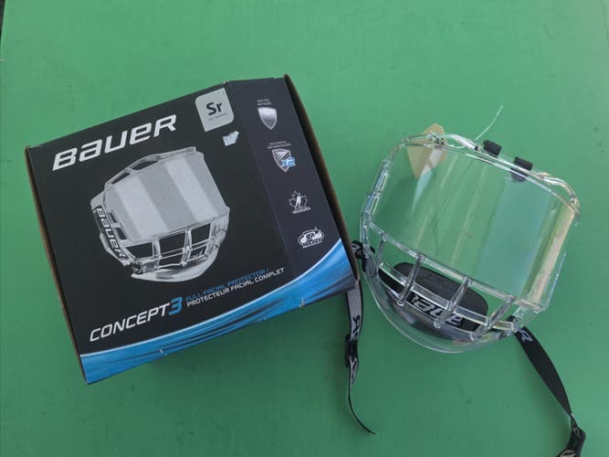 Senior Bauer Concept 3 Full Shield