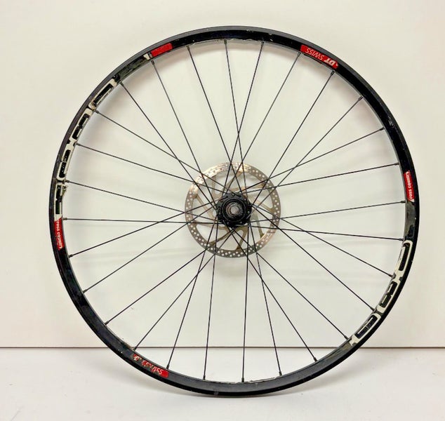 DT Swiss X180 Black Aluminum Disc Thru Axle Tubeless 26" Mtn Bike Rear Wheel