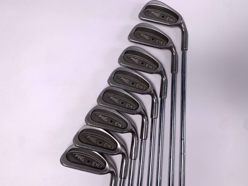 Ping Eye 2 Iron Set 3-PW Black Dot ZZ Stiff Steel Mens RH