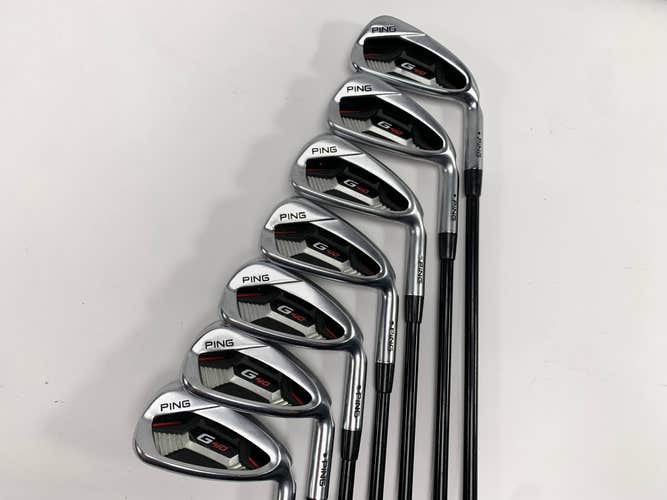 Ping G410 Iron Set 4-PW Black Dot Alta Distanza 40g Senior Graphite Mens RH