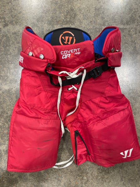 Red Senior Large Warrior Covert Hockey Pants (Used)