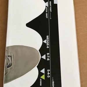 (New) Izzo Golf Sure Stance Golf Swing Training Aid -Ball Position Trainer