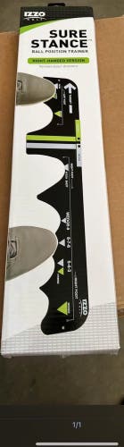 (New) Izzo Golf Sure Stance Golf Swing Training Aid -Ball Position Trainer