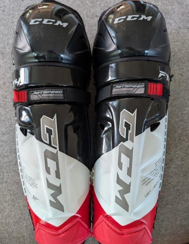 Intermediate CCM JetSpeed FT4 12" Shin Pads (New)