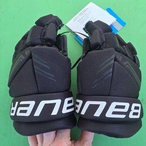 New Black Youth Bauer Bauer X Gloves 8"