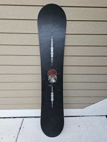 Burton Ripcord Flat Top Snowboard All Mountain Without Bindings Soft Flex Directional Twin (Used)